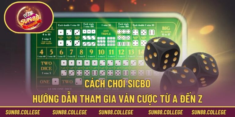 Cách chơi sicbo